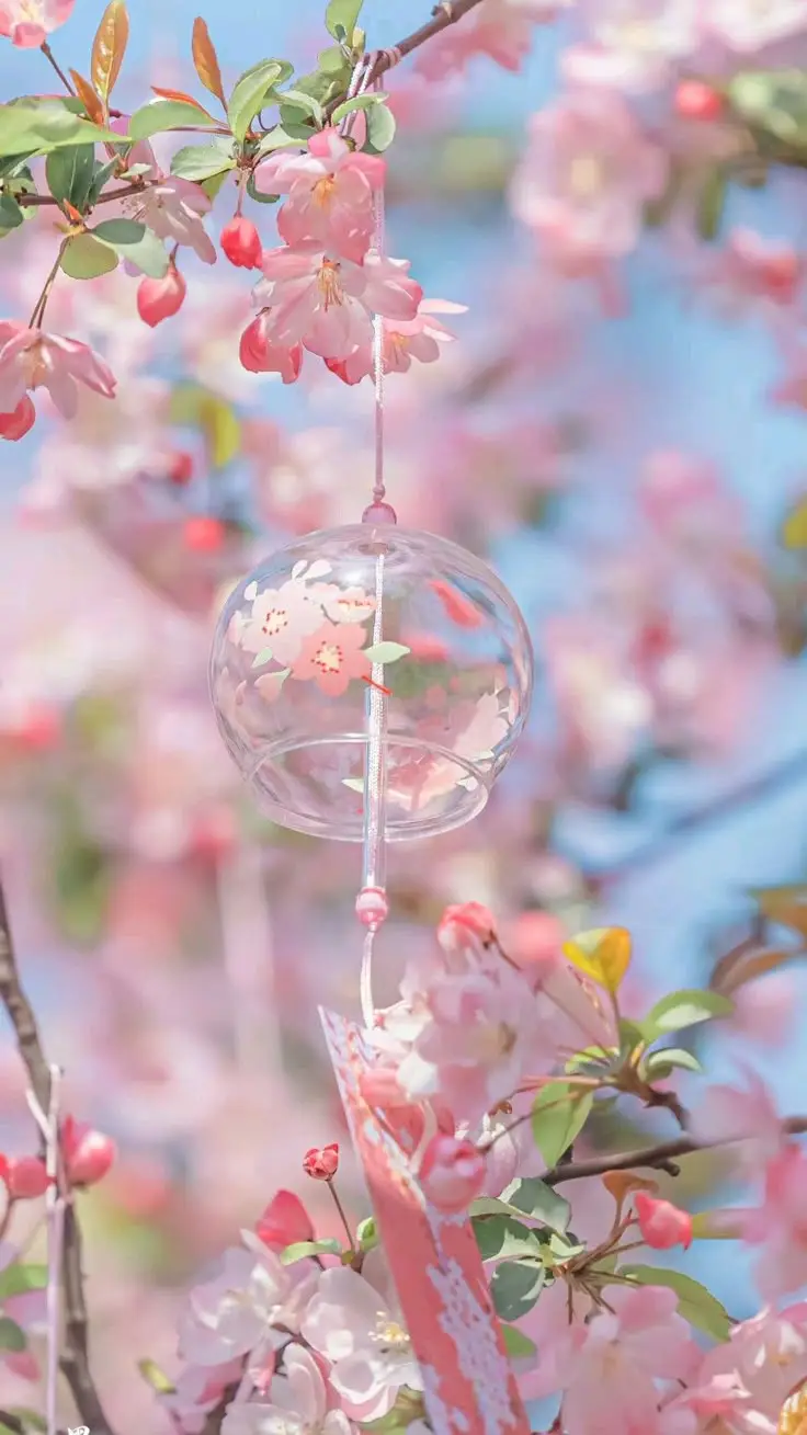 Hình nền hoa anh đào anime tuyệt đẹp cho máy tính 8