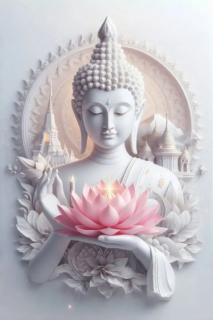 Hình nền hoa sen Phật giáo ý nghĩa 4