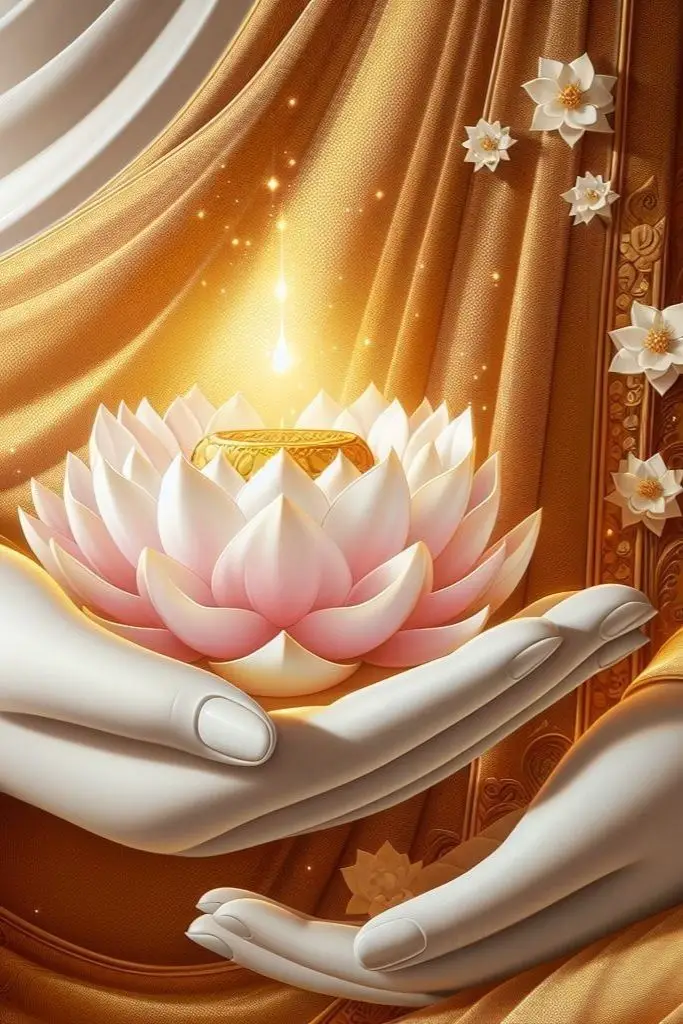 Hình nền hoa sen Phật giáo ý nghĩa
