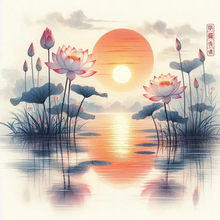 Hình nền hoa sen Phật giáo ý nghĩa 8