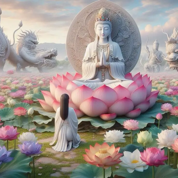 Hình nền hoa sen Phật giáo ý nghĩa 12