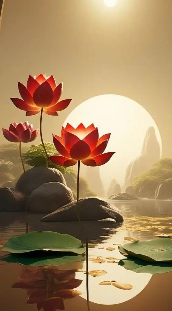 Hình nền hoa sen Phật giáo ý nghĩa 22