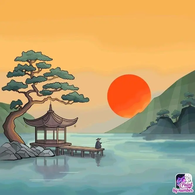 Hình nền hoàng hôn anime - Vẻ đẹp lãng mạn của phía chân trời 13