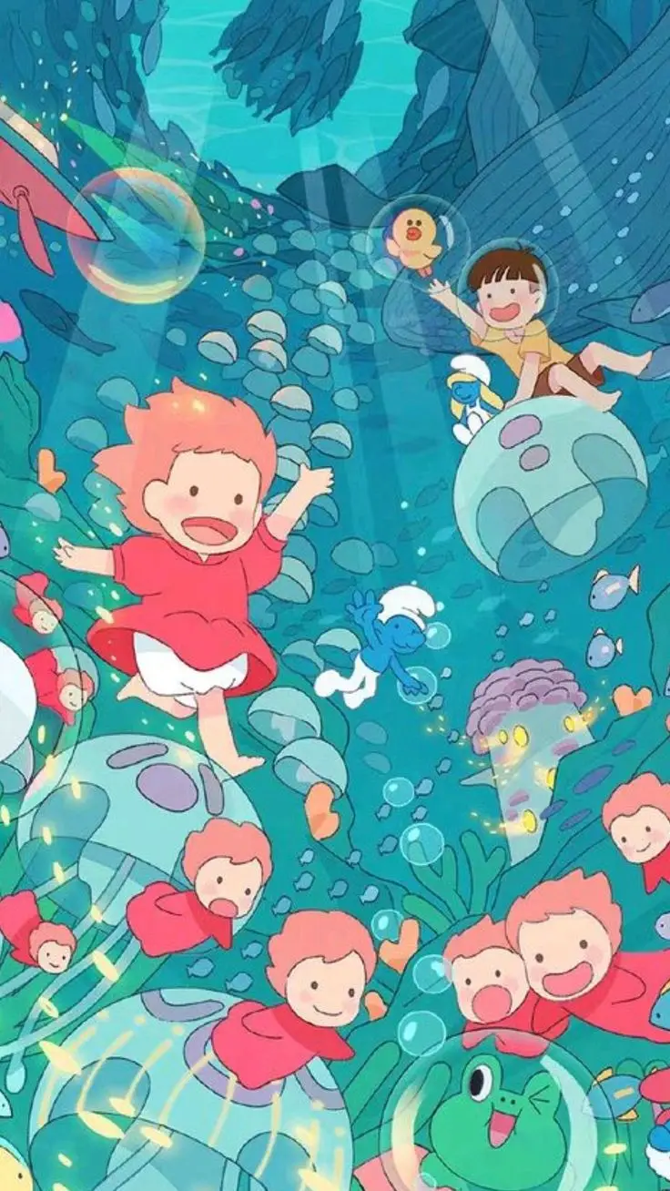 Hình Nền Hoạt Hình Cute Đáng Yêu 6