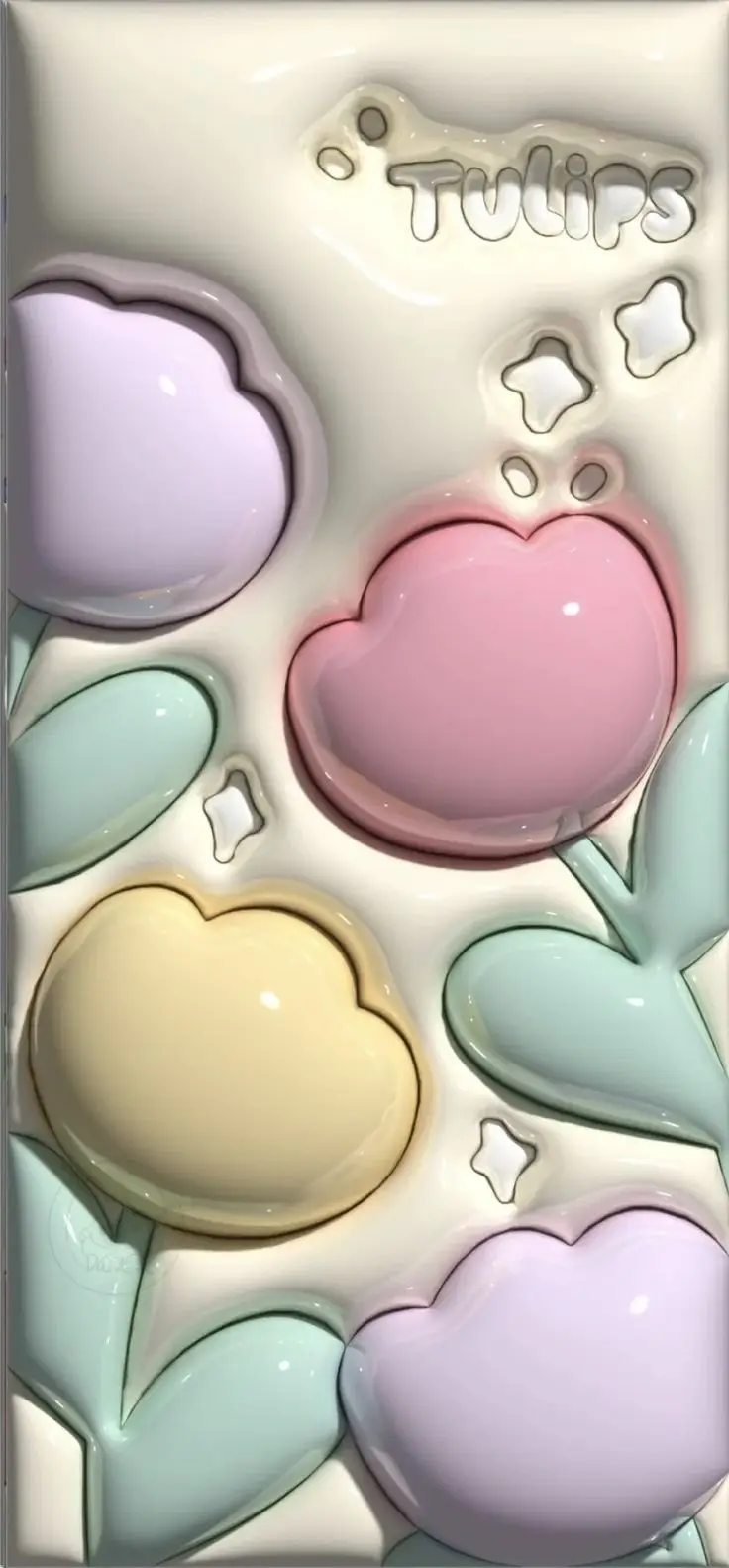 Hình nền điện thoại 3D cute cực chất 1