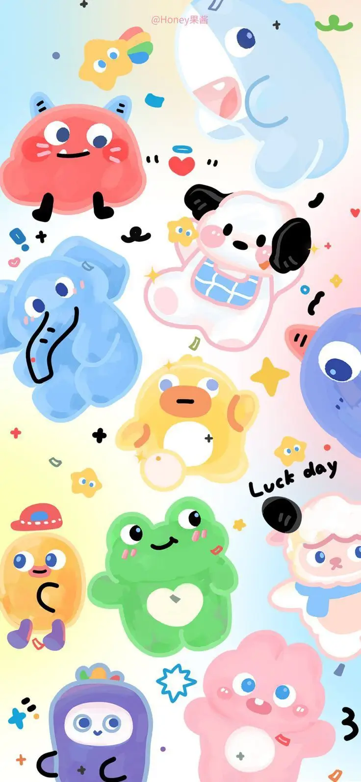Hình nền điện thoại 3D cute cực chất 13