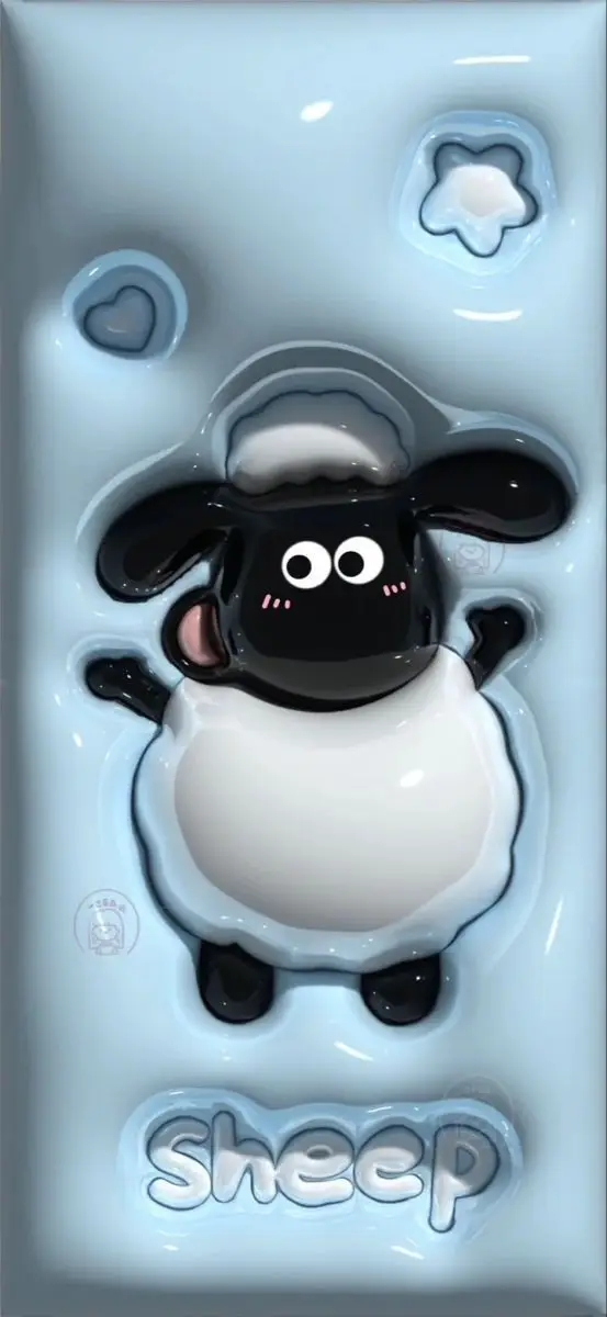 Hình nền điện thoại 3D cute cực chất 17