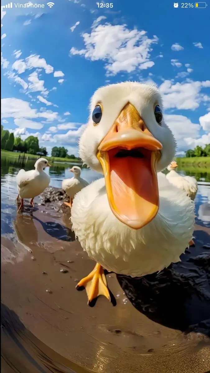 Hình nền điện thoại 3D cute cực chất 37