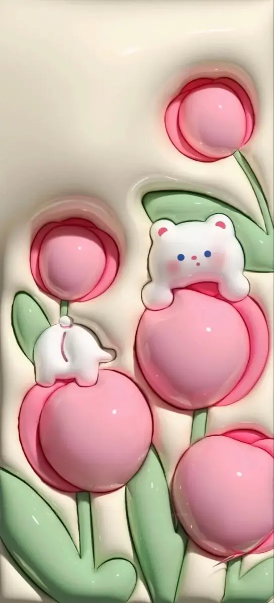 Hình nền điện thoại 3D cute cực chất 38