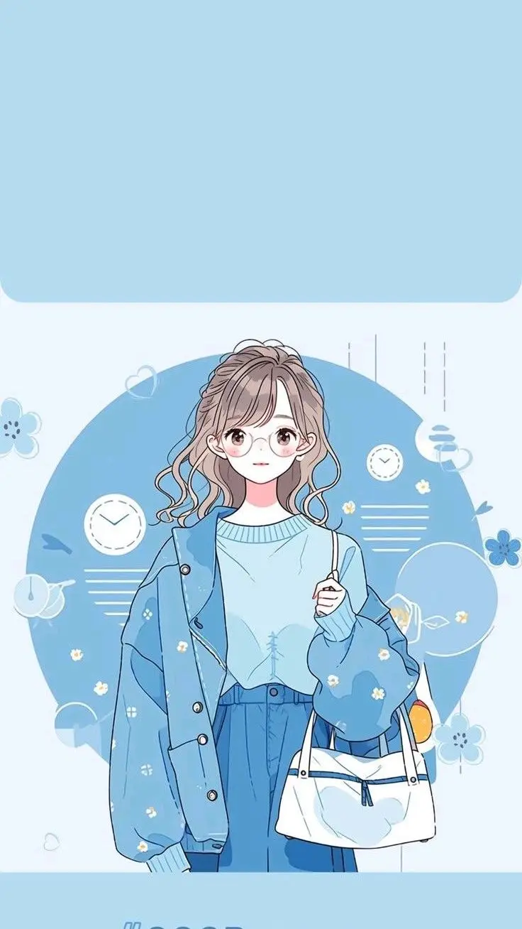 Hình nền điện thoại cô gái cute dễ thương đáng yêu 11