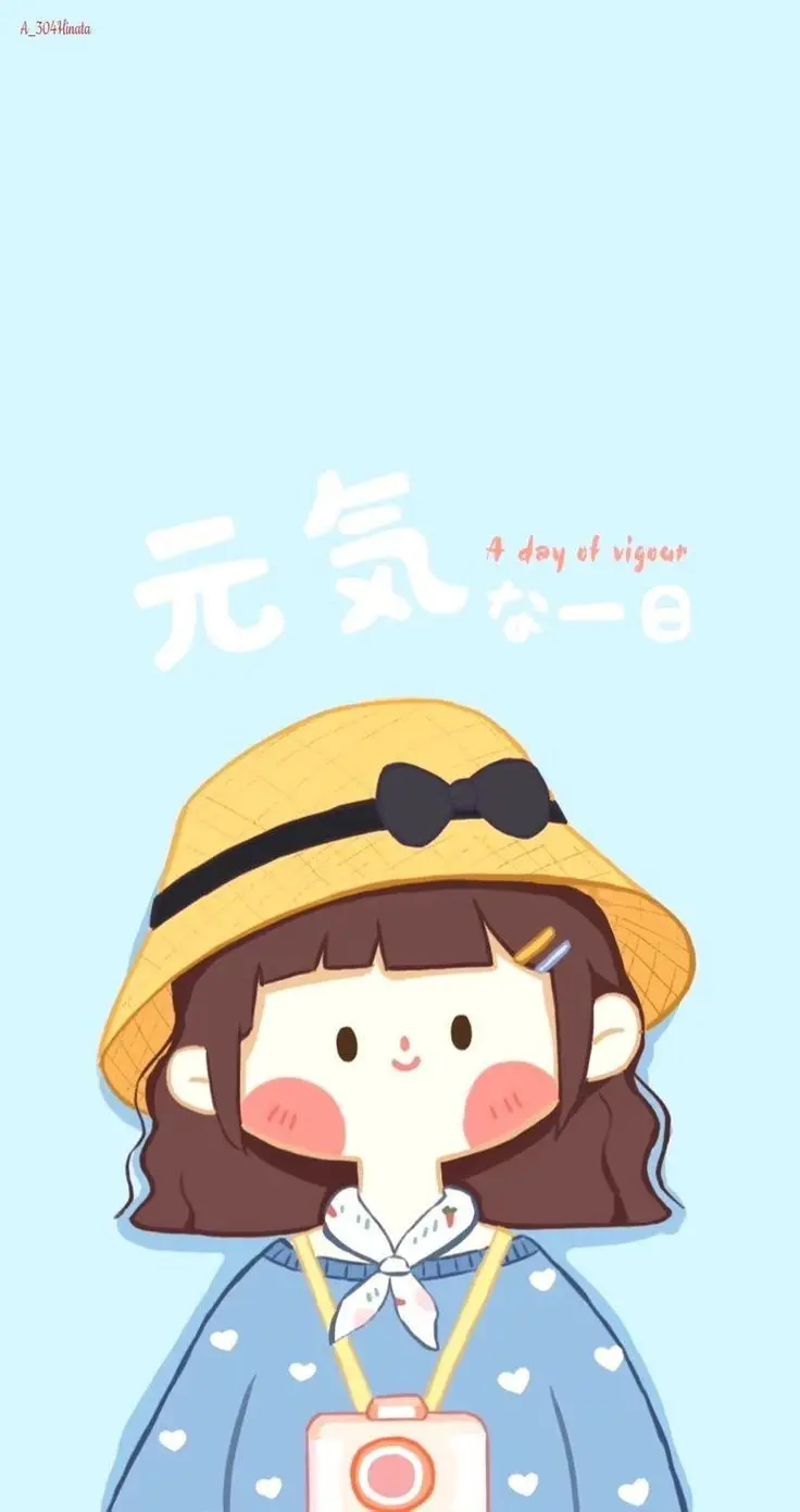 Hình nền điện thoại cô gái cute dễ thương đáng yêu 13