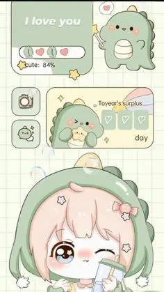 Hình nền điện thoại cô gái cute dễ thương đáng yêu 29