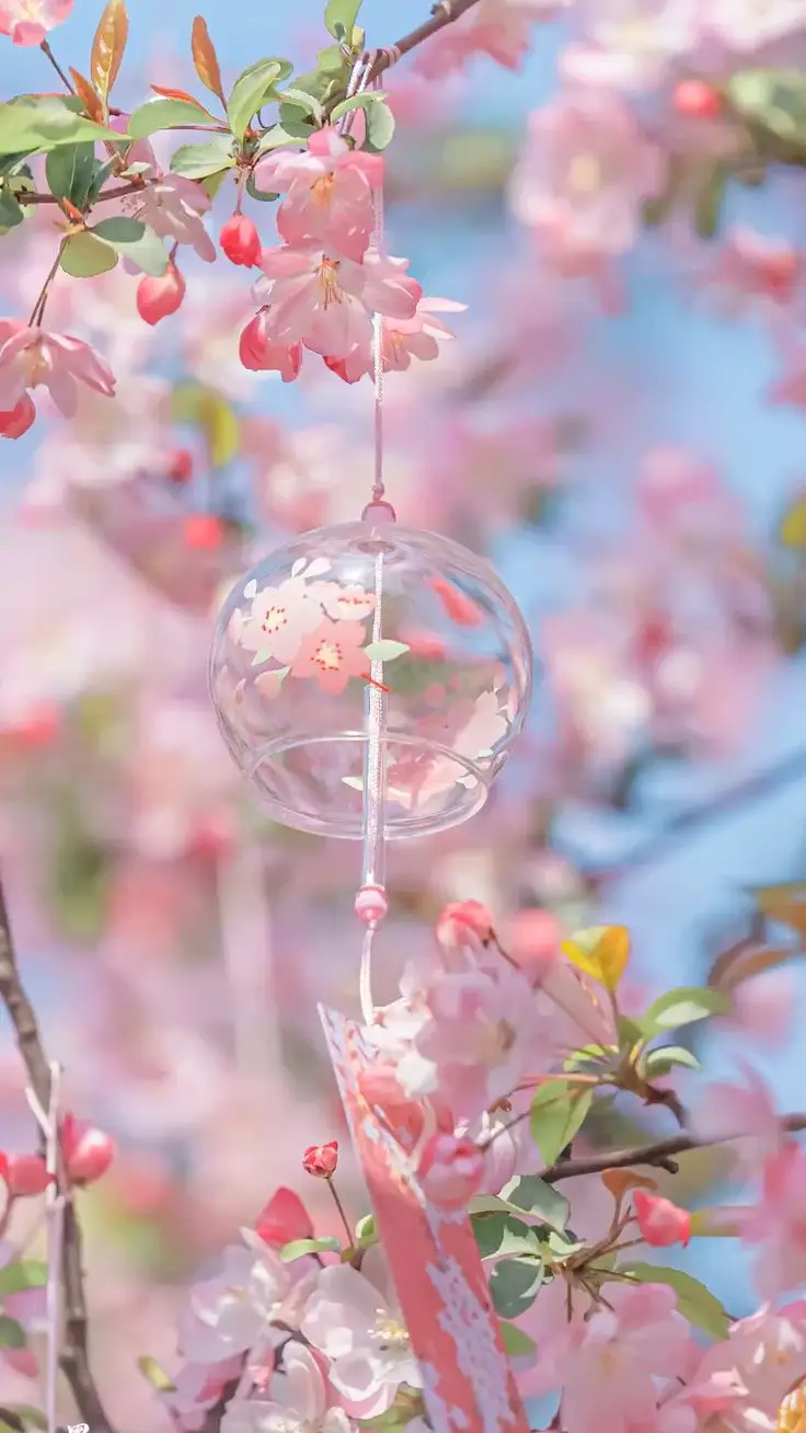 Bộ hình nền điện thoại cute màu hồng cho các cô nàng 4