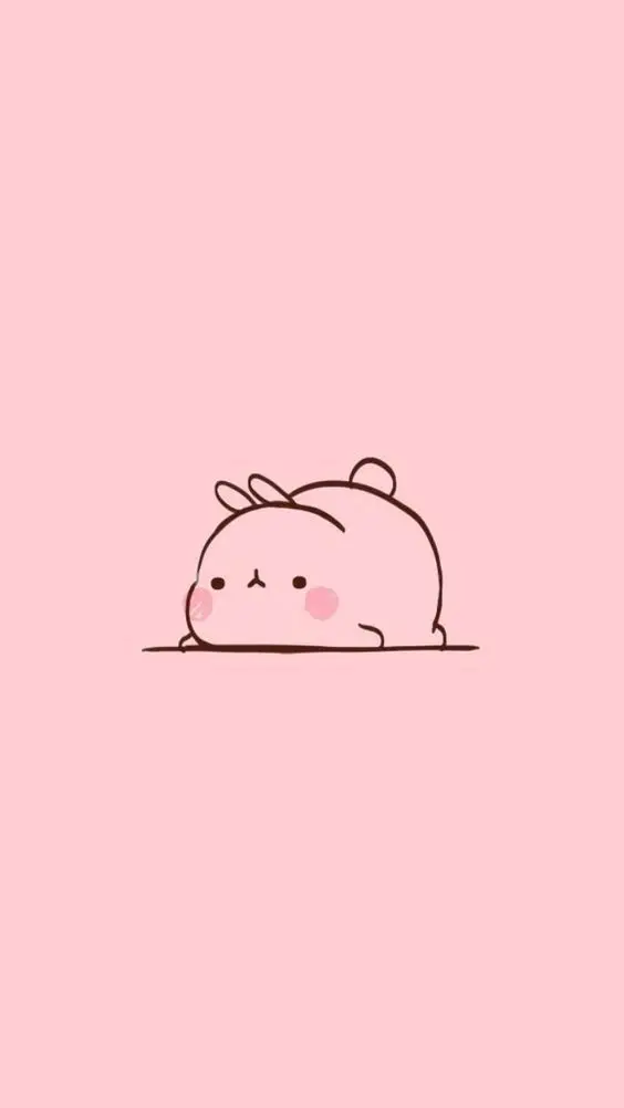 Bộ hình nền điện thoại cute màu hồng cho các cô nàng 9