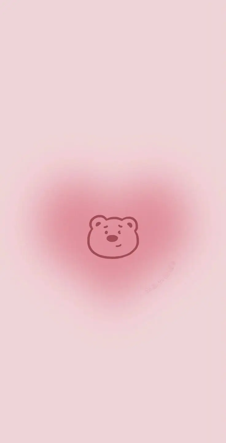Bộ hình nền điện thoại cute màu hồng cho các cô nàng 38