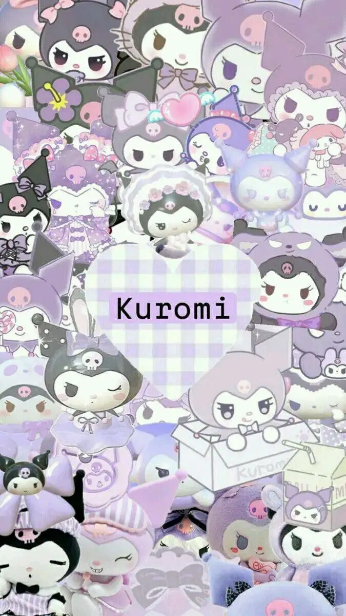 Hình Nền Điện Thoại Kuromi: Chất Xu hướng Đầy Năng Lượng 3