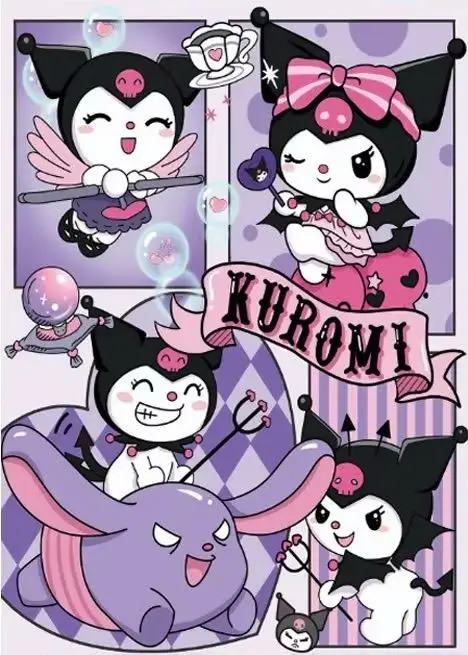 Hình Nền Điện Thoại Kuromi: Chất Xu hướng Đầy Năng Lượng 7