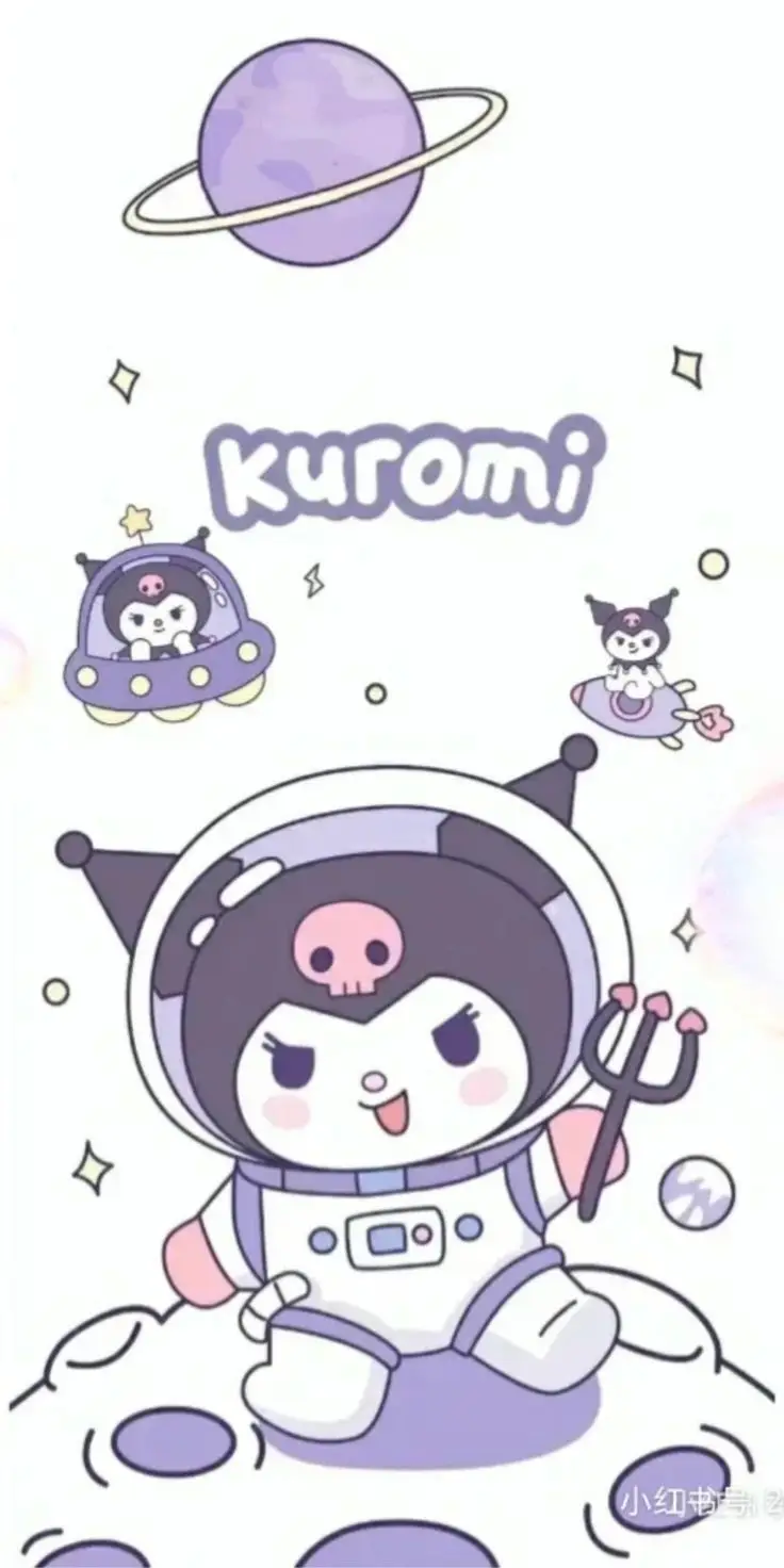Hình Nền Điện Thoại Kuromi: Chất Xu hướng Đầy Năng Lượng 28