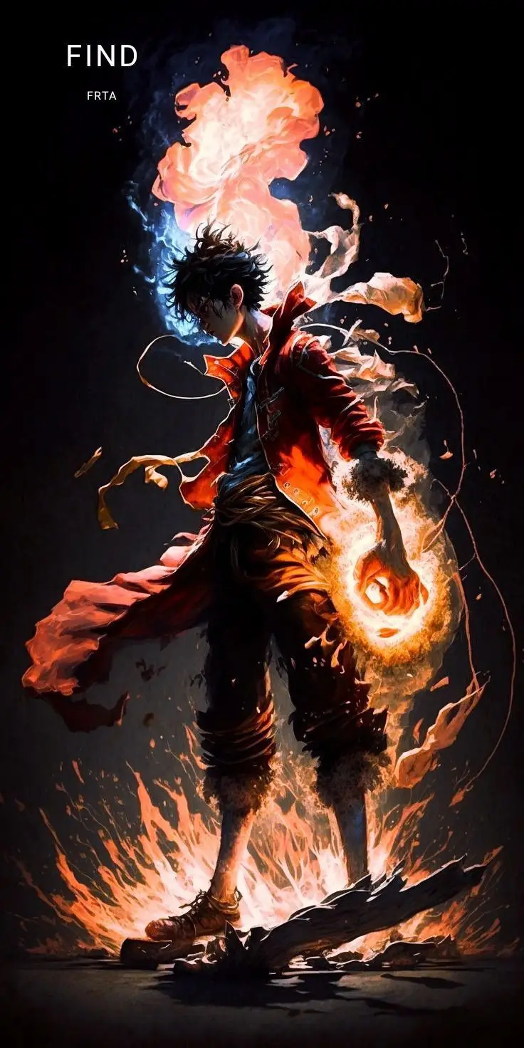 Hình nền điện thoại Luffy - Hành trình phiêu lưu không giới hạn 6