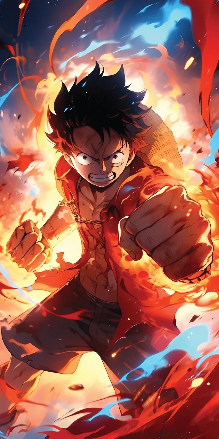 Hình nền điện thoại Luffy - Hành trình phiêu lưu không giới hạn 7