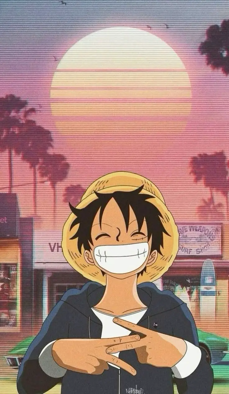 Hình nền điện thoại Luffy - Hành trình phiêu lưu không giới hạn 24