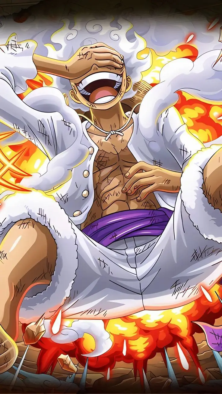 Hình Nền Điện Thoại Luffy Gear 5 Thú Vị Cho Fan Nhái 2