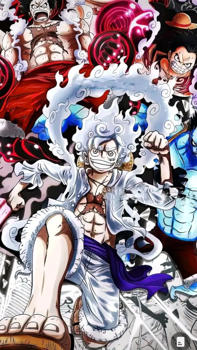 Hình Nền Điện Thoại Luffy Gear 5 Thú Vị Cho Fan Nhái 3