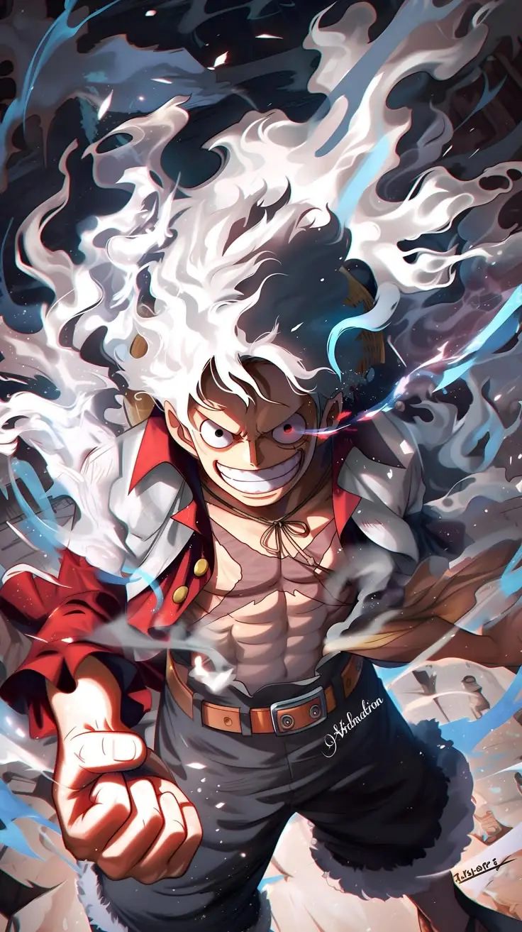 Hình Nền Điện Thoại Luffy Gear 5 Thú Vị Cho Fan Nhái 15
