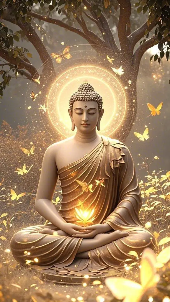 Hình Nền Điện Thoại Phật: Sự Tĩnh Lặng Trong Từng Hình Ảnh 13