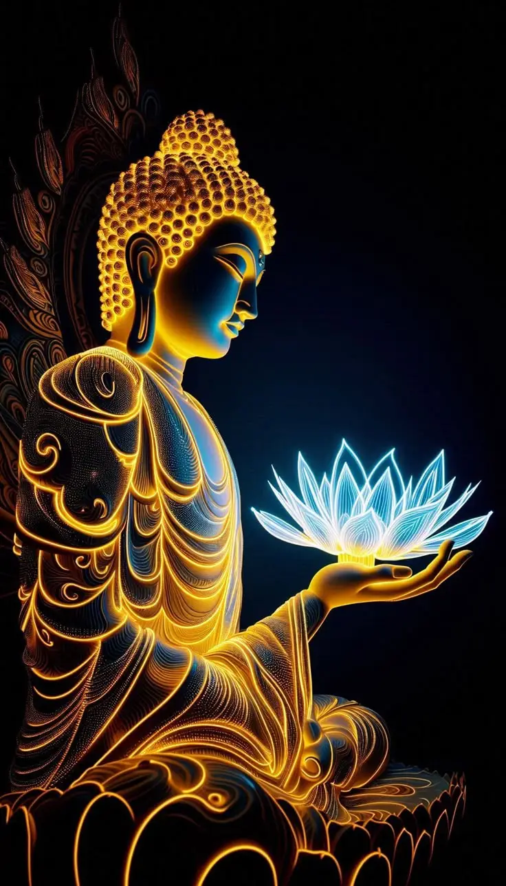 Hình Nền Điện Thoại Phật: Sự Tĩnh Lặng Trong Từng Hình Ảnh 30