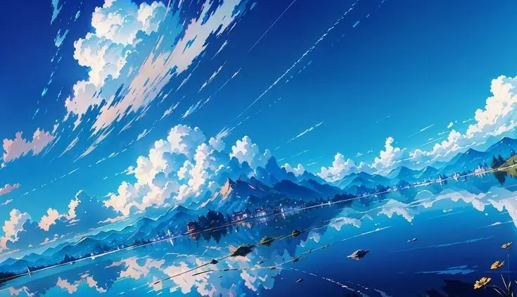 Hình nền điện thoại phong cảnh anime đẹp mê mẩn 3