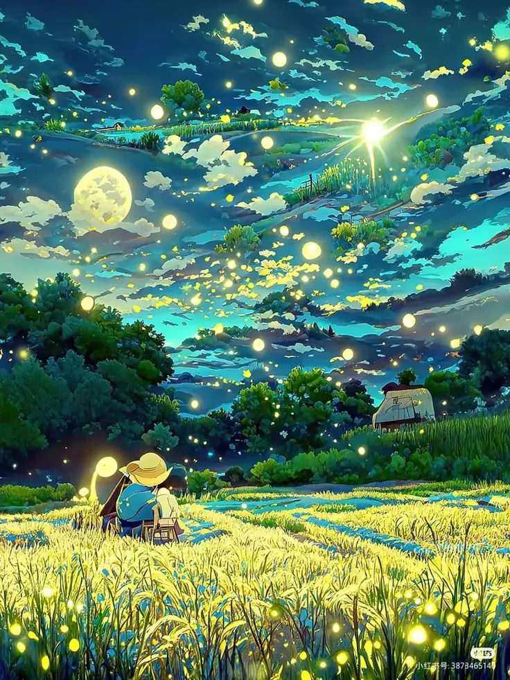Hình nền điện thoại phong cảnh anime đẹp mê mẩn 9