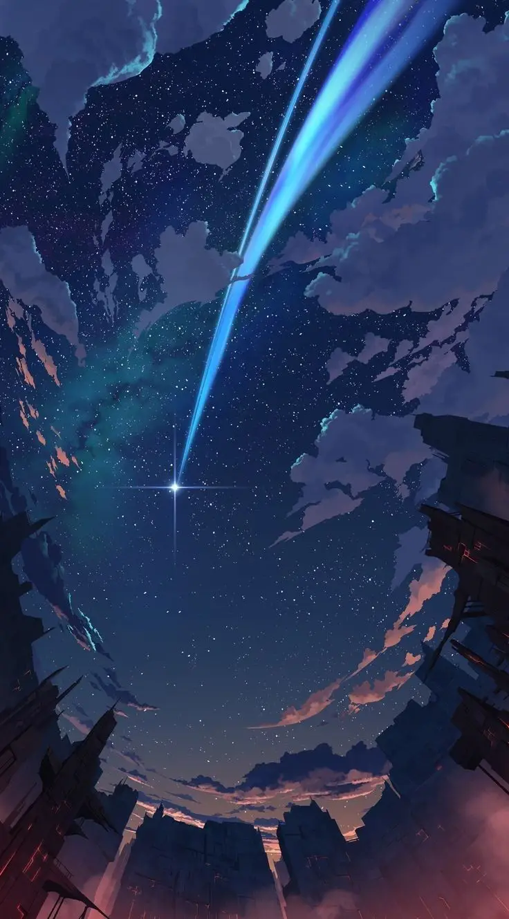 Hình nền điện thoại phong cảnh anime đẹp mê mẩn 12