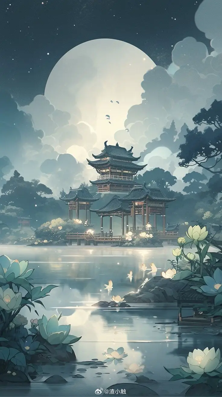 Hình nền điện thoại phong cảnh anime đẹp mê mẩn 25