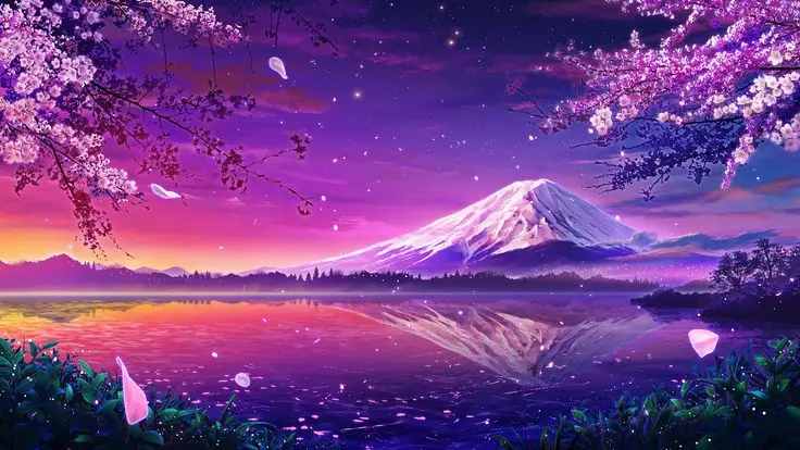 Hình nền điện thoại phong cảnh anime đẹp mê mẩn 27