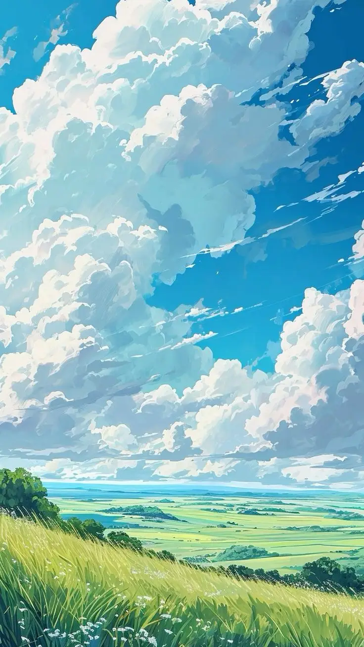 Hình nền điện thoại phong cảnh anime đẹp mê mẩn 39