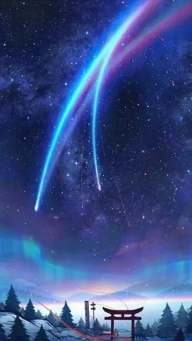 Hình nền điện thoại phong cảnh anime đẹp mê mẩn 41