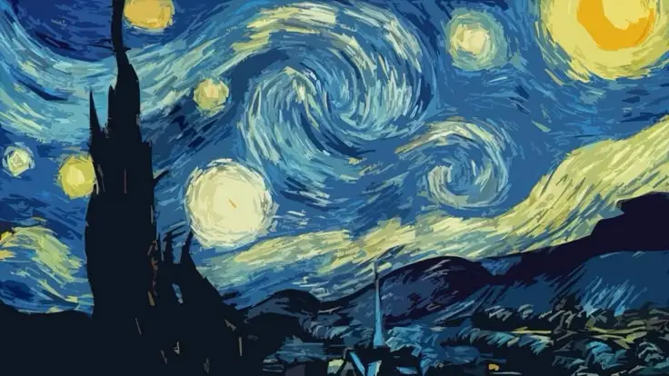 Hình nền điện thoại Van Gogh - Khám phá nghệ thuật qua từng hình ảnh 11