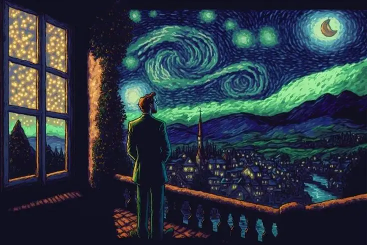 Hình nền điện thoại Van Gogh - Khám phá nghệ thuật qua từng hình ảnh 16
