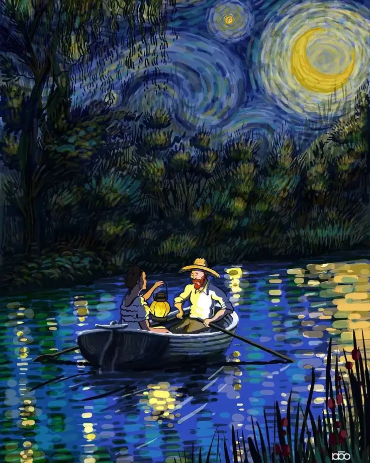 Hình nền điện thoại Van Gogh - Khám phá nghệ thuật qua từng hình ảnh 22