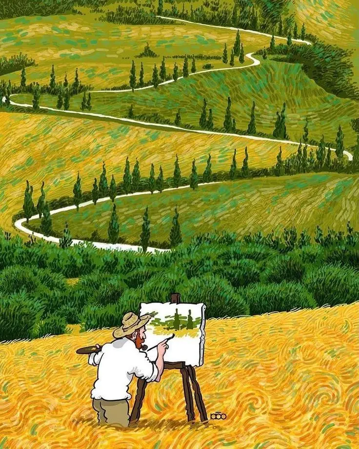 Hình nền điện thoại Van Gogh - Khám phá nghệ thuật qua từng hình ảnh 24