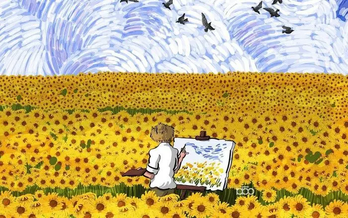 Hình nền điện thoại Van Gogh - Khám phá nghệ thuật qua từng hình ảnh 26