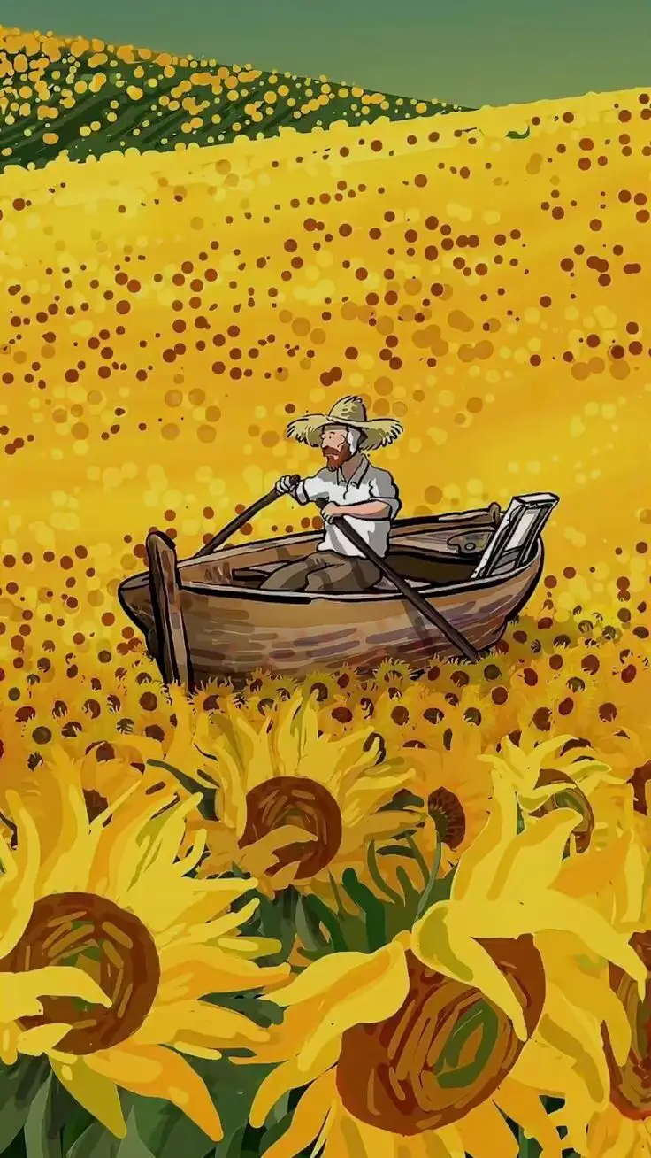Hình nền điện thoại Van Gogh - Khám phá nghệ thuật qua từng hình ảnh 27