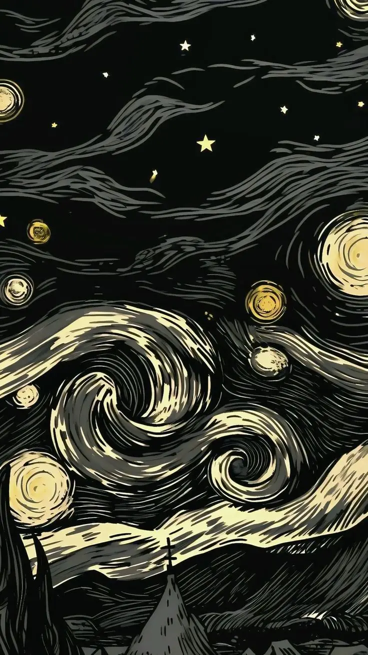 Hình nền điện thoại Van Gogh - Khám phá nghệ thuật qua từng hình ảnh 36