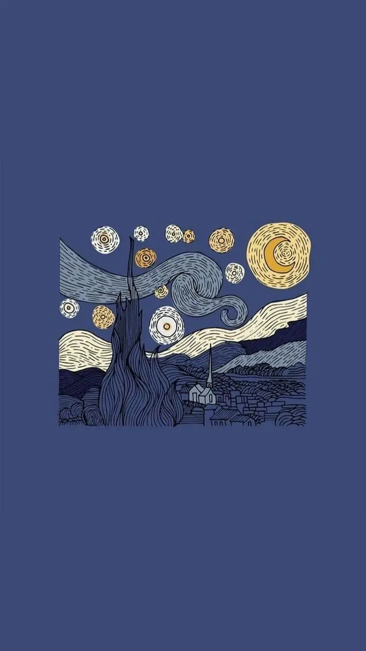Hình nền điện thoại Van Gogh - Khám phá nghệ thuật qua từng hình ảnh 46