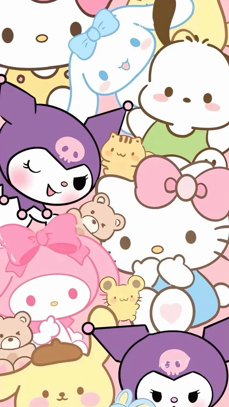 Khám phá hình nền Kuromi và Melody độc đáo 5