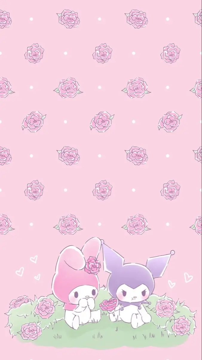 Khám phá hình nền Kuromi và Melody độc đáo 8
