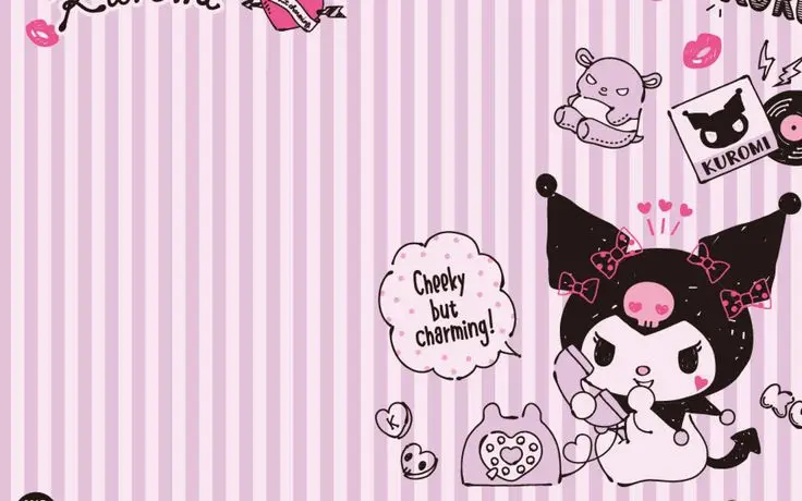Khám phá hình nền Kuromi và Melody độc đáo 16
