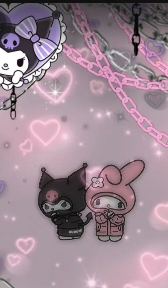 Khám phá hình nền Kuromi và Melody độc đáo 21