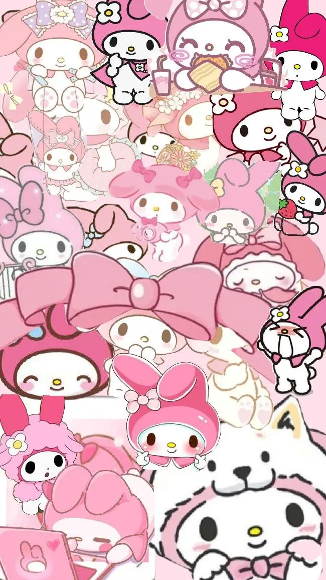 Khám phá hình nền Kuromi và Melody độc đáo 29